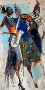 NURETTİN AKKAYA tarafından 2024 yılında 130x65 cm ölçülerinde Tuval üzeri yağlı boya tekniği ile yapılmıştır.