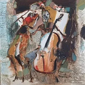 NURETTİN AKKAYA tarafından 2024 yılında 40x40 cm ölçülerinde Tuval üzeri yağlı boya tekniği ile yapılmıştır.