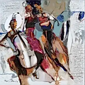 NURETTİN AKKAYA tarafından 2024 yılında 40x40 cm ölçülerinde Tuval üzeri yağlı boya tekniği ile yapılmıştır.