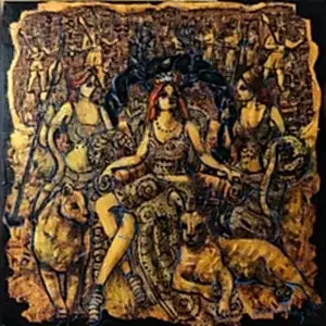 DERYA YILDIZ tarafından 2024 yılında 40x40 cm ölçülerinde Tuval üzeri yağlı boya tekniği ile yapılmıştır.