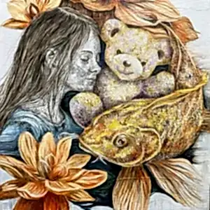 ILGIN ERDEM tarafından 2024 yılında 40x40 cm ölçülerinde Tuval üzeri yağlı boya tekniği ile yapılmıştır.