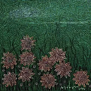 MURAT ÖZDOĞRU tarafından 2024 yılında 40x40 cm ölçülerinde Tuval üzeri akrilik boya tekniği ile yapılmıştır.