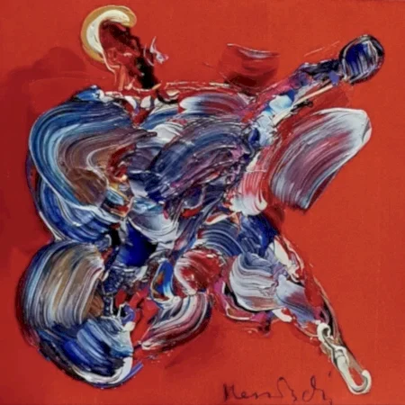 ALİ HERİSCHİ tarafından 2025 yılında 40x40 cm ölçülerinde Tuval üzeri akrilik boya tekniği ile yapılmıştır.