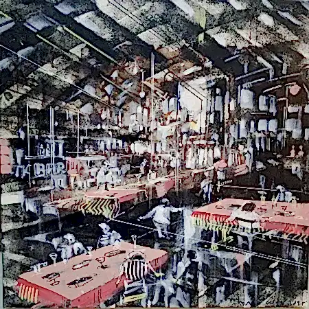 AYHAN ÇETİN tarafından 2025 yılında 40x40 cm ölçülerinde Tuval üzeri akrilik boya tekniği ile yapılmıştır.