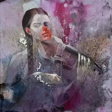 HAKAN ERASLAN tarafından 2025 yılında 40x40 cm ölçülerinde Tuval üzeri akrilik boya tekniği ile yapılmıştır.