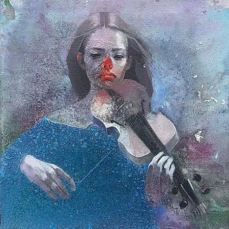 HAKAN ERASLAN tarafından 2025 yılında 40x40 cm ölçülerinde Tuval üzeri akrilik boya tekniği ile yapılmıştır.