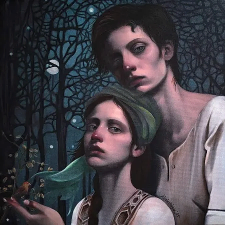 ZEKİYE AKALIN tarafından 2025 yılında 40x40 cm ölçülerinde Tuval üzeri karışık teknik tekniği ile yapılmıştır.