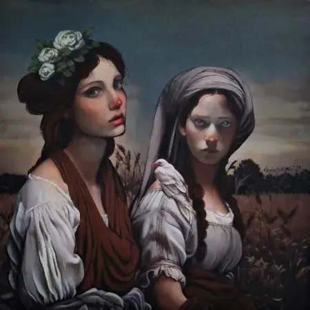 ZEKİYE AKALIN tarafından 2025 yılında 40x40 cm ölçülerinde Tuval üzeri karışık teknik tekniği ile yapılmıştır.