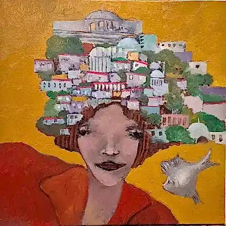 EROL PELİOĞLU tarafından 2025 yılında 40x40 cm ölçülerinde Tuval üzeri yağlı boya tekniği ile yapılmıştır.