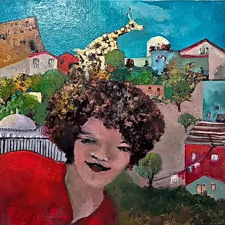 EROL PELİOĞLU tarafından 2025 yılında 40x40 cm ölçülerinde Tuval üzeri yağlı boya tekniği ile yapılmıştır.