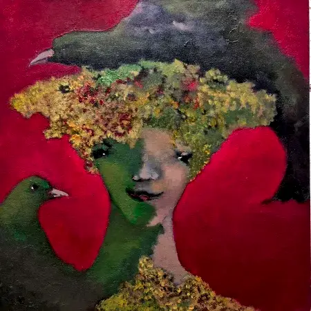 EROL PELİOĞLU tarafından 2025 yılında 40x40 cm ölçülerinde Tuval üzeri yağlı boya tekniği ile yapılmıştır.