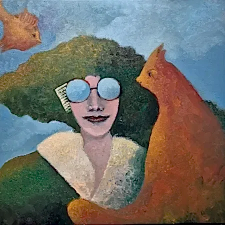 EROL PELİOĞLU tarafından 2525 yılında 40x40 cm ölçülerinde Tuval üzeri yağlı boya tekniği ile yapılmıştır.