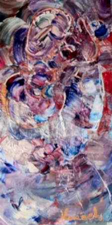 ALİ HERİSCHİ tarafından 2025 yılında 130x65 cm ölçülerinde Tuval üzeri akrilik boya tekniği ile yapılmıştır.