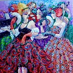 DERYA YILDIZ tarafından 2021 yılında 40x40 cm ölçülerinde Tuval üzeri yağlı boya tekniği ile yapılmıştır.