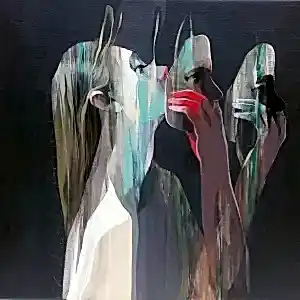 HAKAN ERASLAN tarafından 2021 yılında 40x40 cm ölçülerinde Tuval üzeri akrilik boya tekniği ile yapılmıştır.