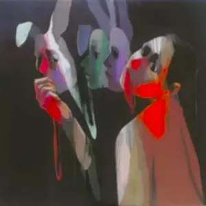 HAKAN ERASLAN tarafından 2021 yılında 40x40 cm ölçülerinde Tuval üzeri akrilik boya tekniği ile yapılmıştır.