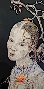 ILGIN ERDEM tarafından 2021 yılında 130x65 cm ölçülerinde Tuval üzeri yağlı boya tekniği ile yapılmıştır.