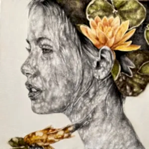 ILGIN ERDEM tarafından 2021 yılında 40x40 cm ölçülerinde Tuval üzeri yağlı boya tekniği ile yapılmıştır.