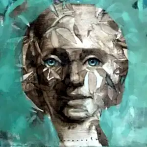 SEMA ÖCAL tarafından 2021 yılında 40x40 cm ölçülerinde Tuval üzeri yağlı boya tekniği ile yapılmıştır.