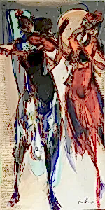 NURETTİN AKKAYA tarafından 2021 yılında 130x65 cm ölçülerinde Tuval üzeri yağlı boya tekniği ile yapılmıştır.