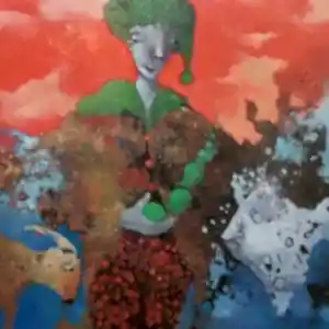 EROL PELİOĞLU tarafından 2022 yılında 40x40 cm ölçülerinde Tuval üzeri yağlı boya tekniği ile yapılmıştır.