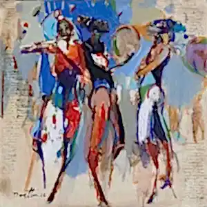 NURETTİN AKKAYA tarafından 2022 yılında 40x40 cm ölçülerinde Tuval üzeri yağlı boya tekniği ile yapılmıştır.