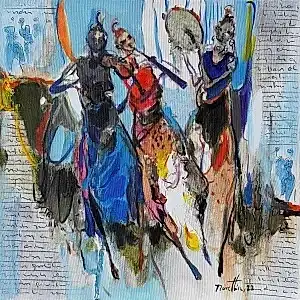 NURETTİN AKKAYA tarafından 2022 yılında 40x40 cm ölçülerinde Tuval üzeri yağlı boya tekniği ile yapılmıştır.