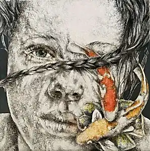 ILGIN ERDEM tarafından 2022 yılında 40x40 cm ölçülerinde Tuval üzeri yağlı boya tekniği ile yapılmıştır.