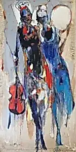 NURETTİN AKKAYA tarafından 2022 yılında 130x65 cm ölçülerinde Tuval üzeri yağlı boya tekniği ile yapılmıştır.