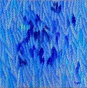 AHMET YEŞİL tarafından 2022 yılında 40x40 cm ölçülerinde Tuval üzeri yağlı boya tekniği ile yapılmıştır.