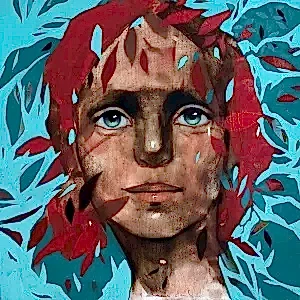 SEMA ÖCAL tarafından 2022 yılında 40x40 cm ölçülerinde Tuval üzeri yağlı boya tekniği ile yapılmıştır.