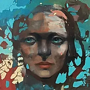 SEMA ÖCAL tarafından 2023 yılında 40x40 cm ölçülerinde Tuval üzeri yağlı boya tekniği ile yapılmıştır.