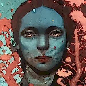 SEMA ÖCAL tarafından 2023 yılında 40x40 cm ölçülerinde Tuval üzeri yağlı boya tekniği ile yapılmıştır.