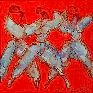 ALİ HERİSCHİ tarafından 2023 yılında 40x40 cm ölçülerinde Tuval üzeri yağlı boya tekniği ile yapılmıştır.