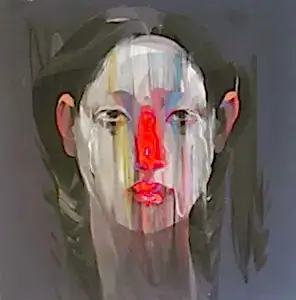 HAKAN ERASLAN tarafından 2021 yılında 60x60 cm ölçülerinde Tuval üzeri akrilik boya tekniği ile yapılmıştır.