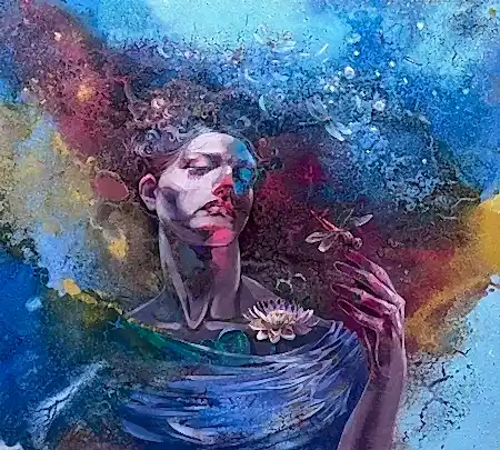 HAKAN ERASLAN tarafından 2026 yılında 90x100 cm ölçülerinde Tuval üzeri akrilik boya tekniği ile yapılmıştır.