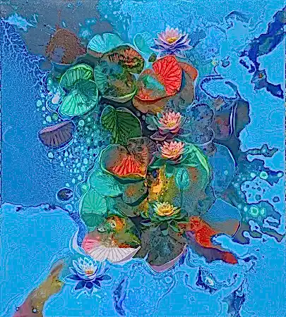 HAKAN ERASLAN tarafından 2025 yılında 100x90 cm ölçülerinde Tuval üzeri akrilik boya tekniği ile yapılmıştır.