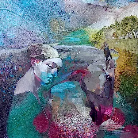 HAKAN ERASLAN tarafından 2026 yılında 60x60 cm ölçülerinde Tuval üzeri akrilik boya tekniği ile yapılmıştır.