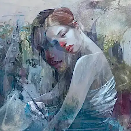 HAKAN ERASLAN tarafından 2026 yılında 60x60 cm ölçülerinde Tuval üzeri akrilik boya tekniği ile yapılmıştır.