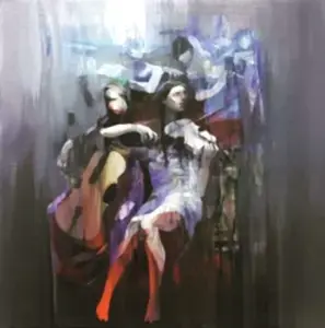 HAKAN ERASLAN tarafından 2019 yılında 60x60 cm ölçülerinde Tuval üzeri akrilik boya tekniği ile yapılmıştır.