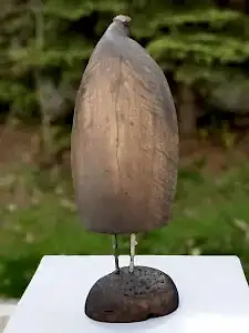 HAKAN ERASLAN tarafından 2019 yılında 55x19x11 cm ölçülerinde Zeytin Ağacı Yontu tekniği ile yapılmıştır.