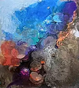 HAKAN ERASLAN tarafından 2024 yılında 100x90 cm ölçülerinde Tuval üzeri akrilik boya tekniği ile yapılmıştır.