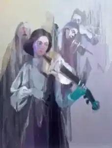 HAKAN ERASLAN tarafından 2024 yılında 85x65 cm ölçülerinde Tuval üzeri akrilik boya tekniği ile yapılmıştır.