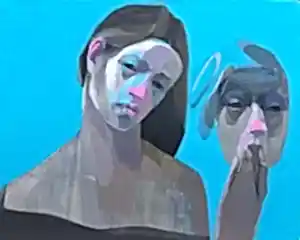 HAKAN ERASLAN tarafından 2024 yılında 40x50 cm ölçülerinde Tuval üzeri akrilik boya tekniği ile yapılmıştır.