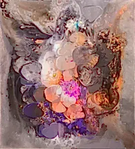 HAKAN ERASLAN tarafından 2025 yılında 100x90 cm ölçülerinde Tuval üzeri akrilik boya tekniği ile yapılmıştır.