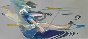 HAKAN ERASLAN tarafından 50x110 cm ölçülerinde Tuval üzeri yağlı boya tekniği ile yapılmıştır.