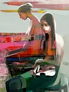 HAKAN ERASLAN tarafından 80x60 cm ölçülerinde Tuval üzeri yağlı boya tekniği ile yapılmıştır.