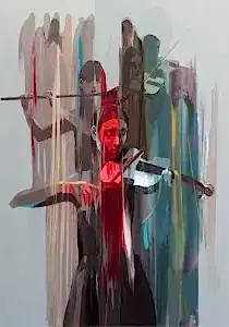 HAKAN ERASLAN tarafından 100x70 cm ölçülerinde Tuval üzeri yağlı boya tekniği ile yapılmıştır.