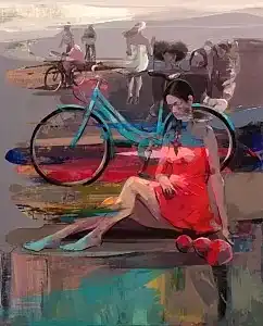 HAKAN ERASLAN tarafından 100x80 cm ölçülerinde Tuval üzeri yağlı boya tekniği ile yapılmıştır.