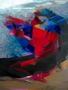 HAKAN ERASLAN tarafından 2014 yılında 120x90 cm ölçülerinde Tuval üzeri akrilik boya tekniği ile yapılmıştır.